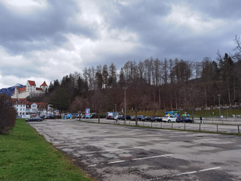 Parken Füssen Überblick - hier findest du alle Parkplätze und die Beschreibung wie du sie findest