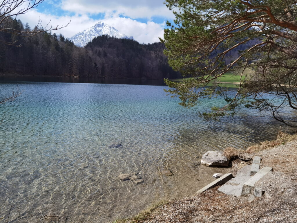 Der Alatsee ist eine der mystischen Füssen Sehenswürdigkeiten